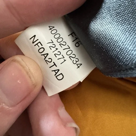 The North Face 550 Puffer Jacket Men's XL Brown Goose Down Pockets Utility Ski - Picture 8 of 15